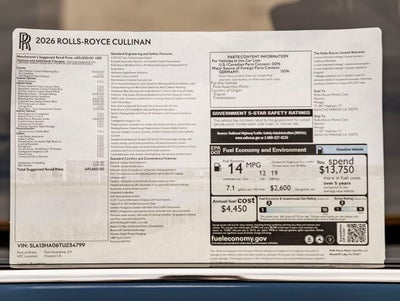 2026 Rolls-Royce Cullinan 